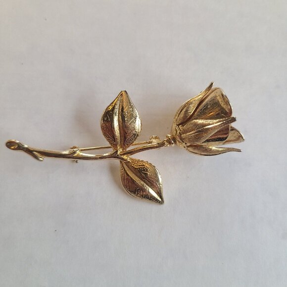 Vintage Reflections faux Ivory Fur Short Brim Quilting Hat Retro WOMEN Rose Pin - Picture 13 of 16